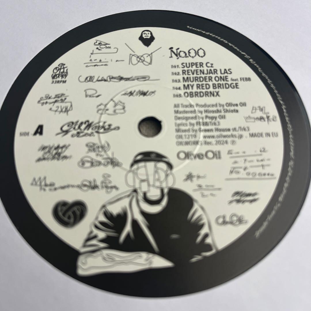 最安値 レア盤 OLIVE OIL / No.00 LP 日本語ラップ RAP