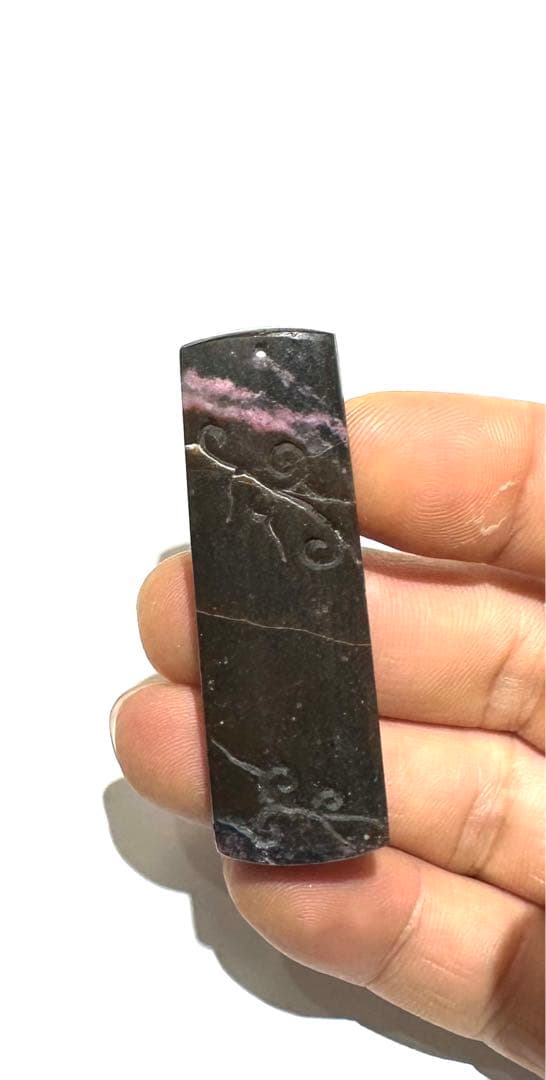 古唐草紋昇天龍平安佩