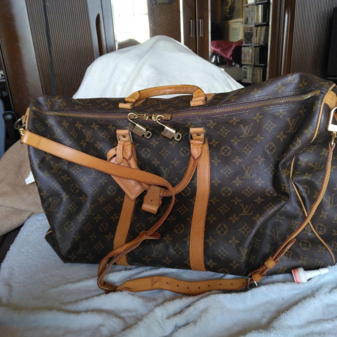 新春セール下限に挑戦！特価美品完品鍵2個付 Vuitton キーポル 60バッグ