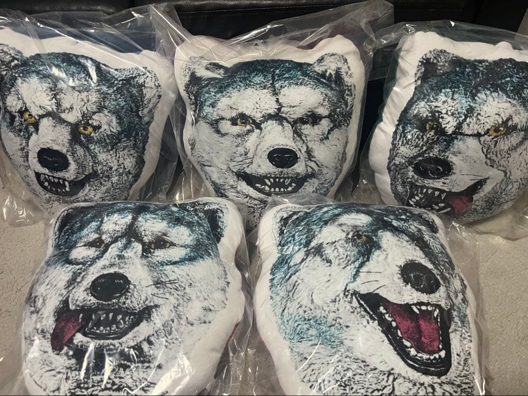 MWAM　一番くじ　C賞D賞Ｅ賞Ｆ賞Ｇ賞フェイスクッション　5種コンプセット