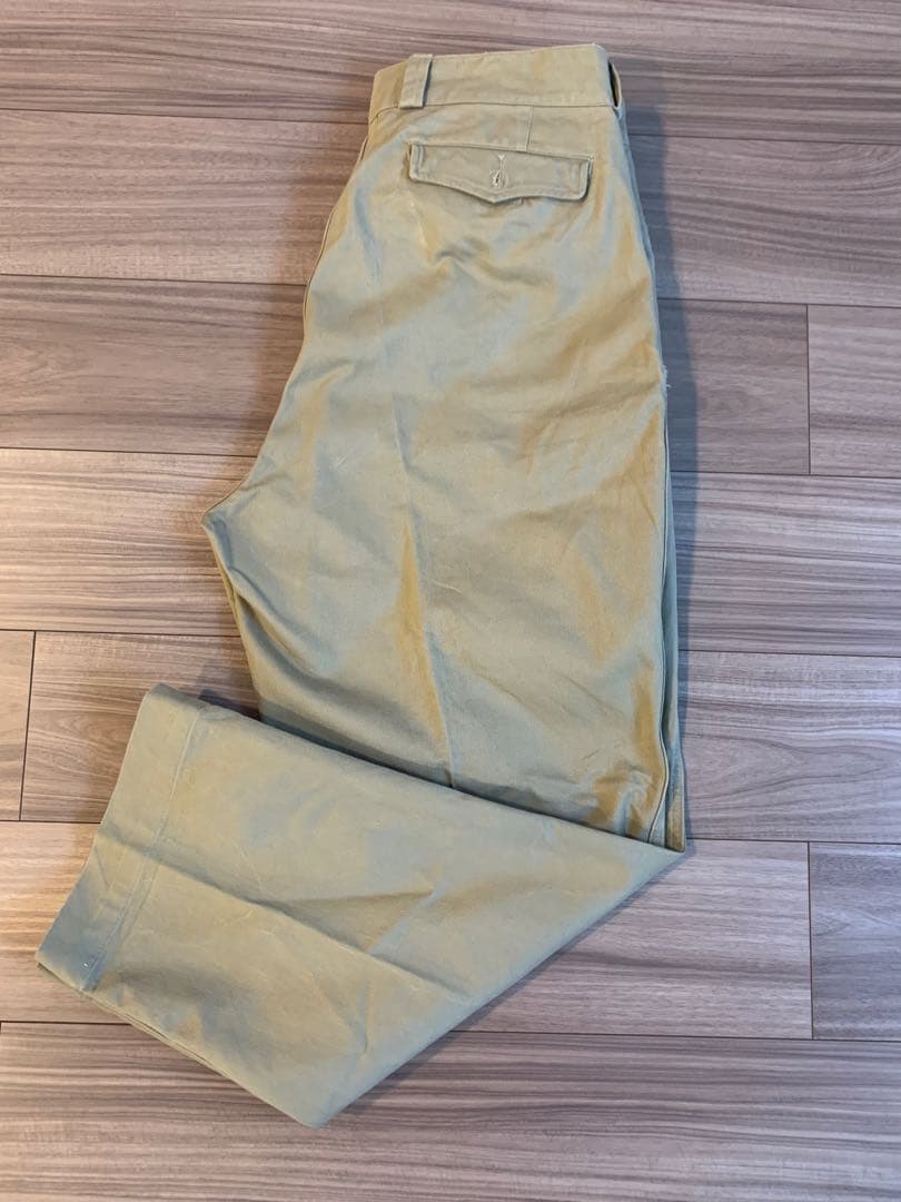FRENCH ARMY”M52 CHINO TROUSERS”SIZE25