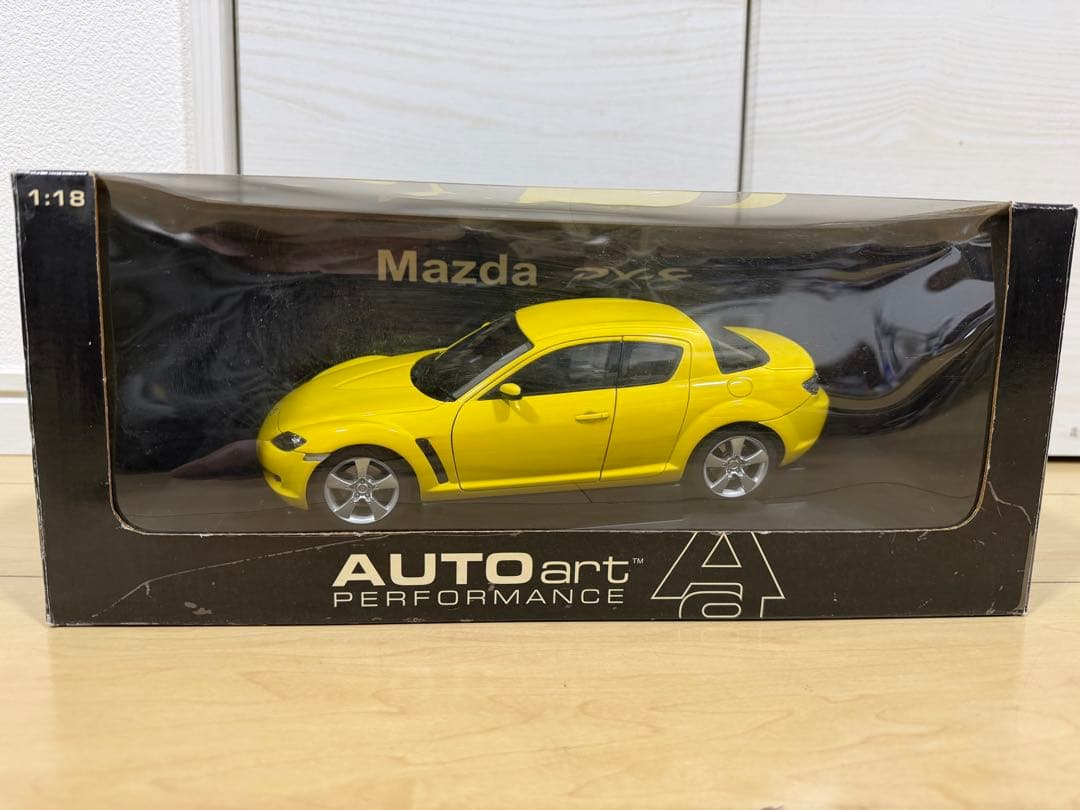 【希少】オートアートAUTOart 1/18 マツダ RX-8 ミニカー