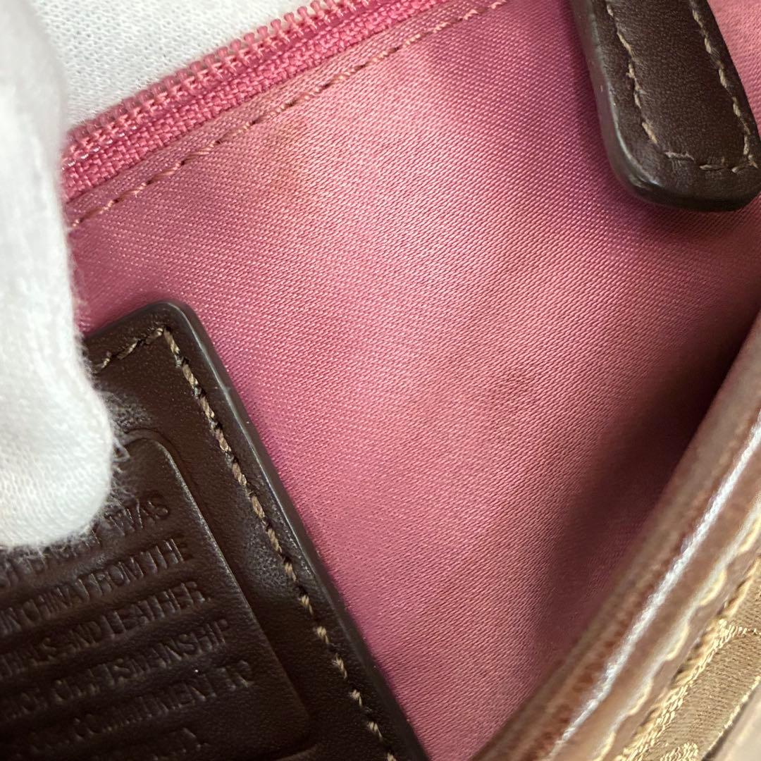 ∞ COACH コーチ　パッチワーク　ワンショルダー 12903