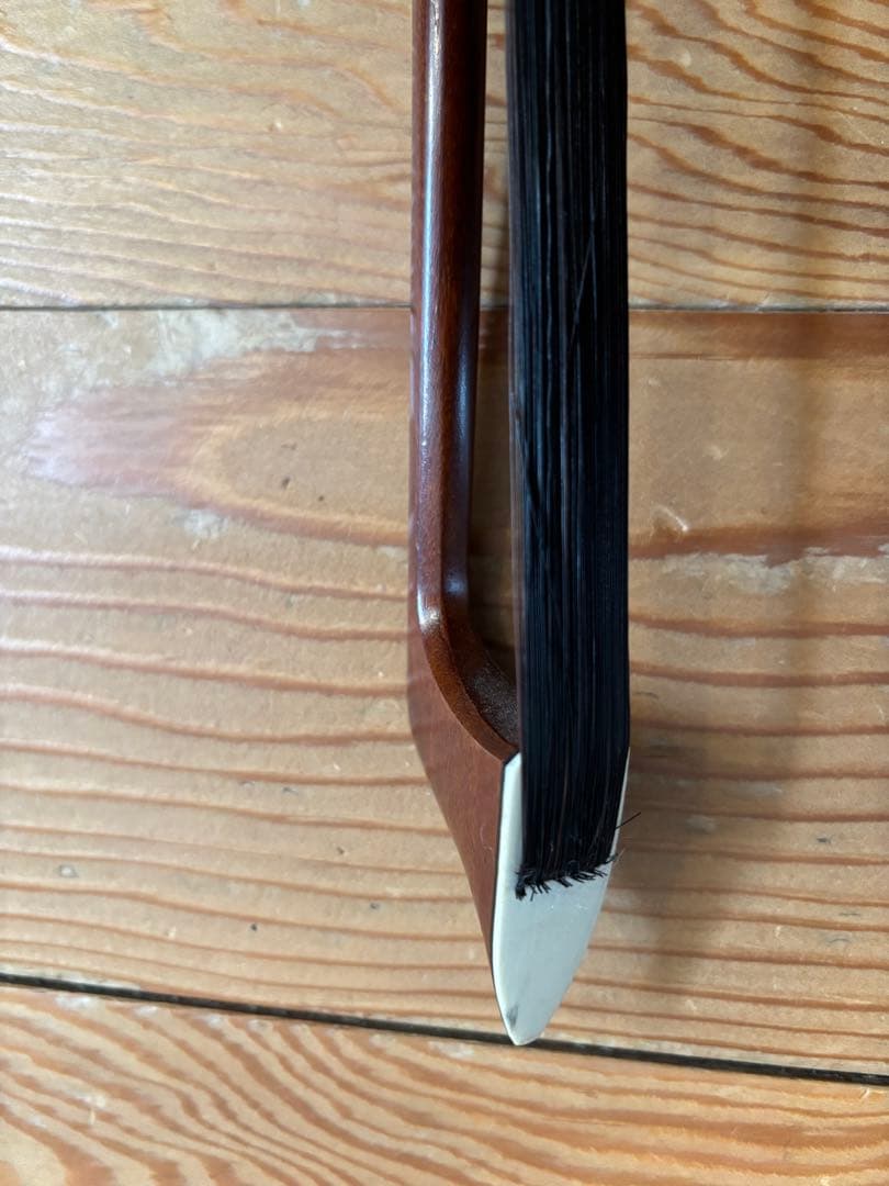 コントラバス弓 木製 ケース付き