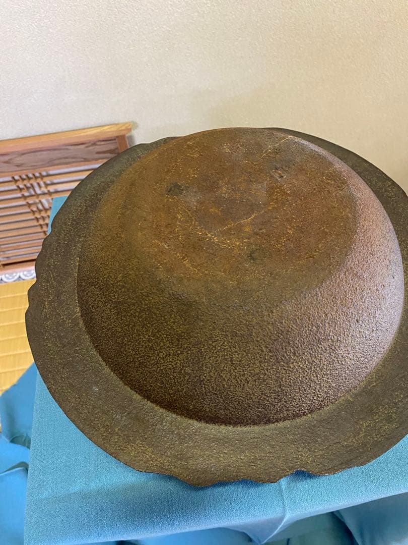 ⭐️本日限定⭐️茶道具/茶釜 透木釡 『桜川』菊地政光 作　工芸品