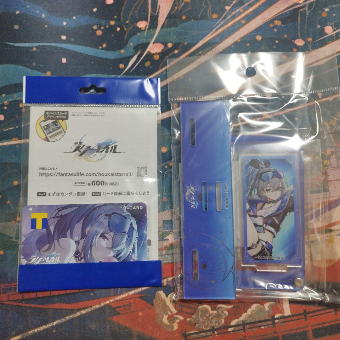 オリジナルカードスタンドセット　崩壊：スターレイル　銀狼