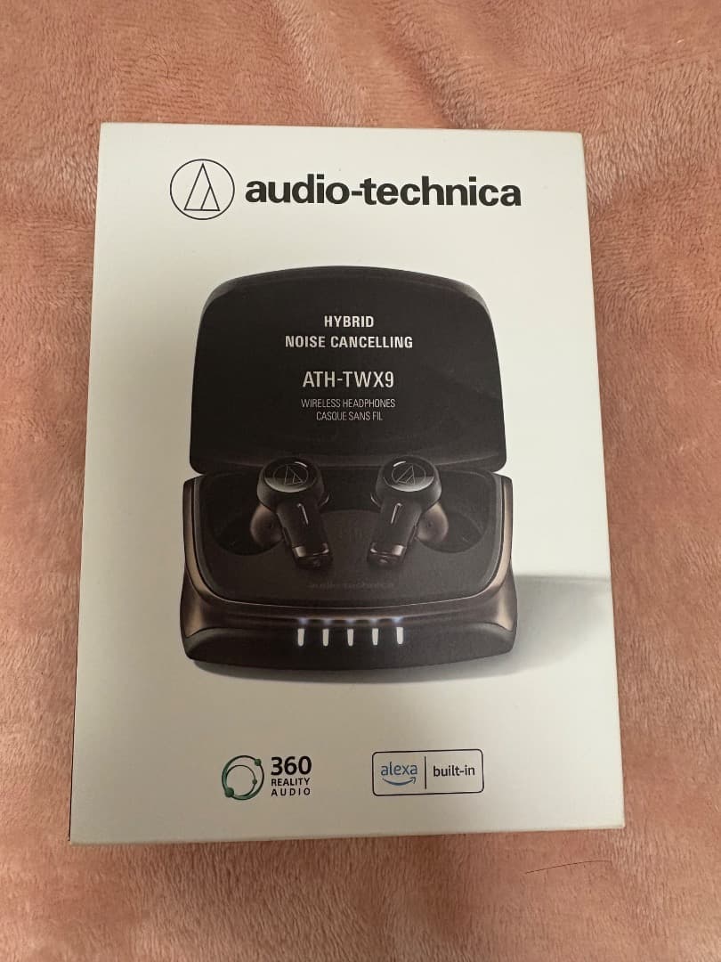 【特価】ATH-TWX9 ブラック　中古美品