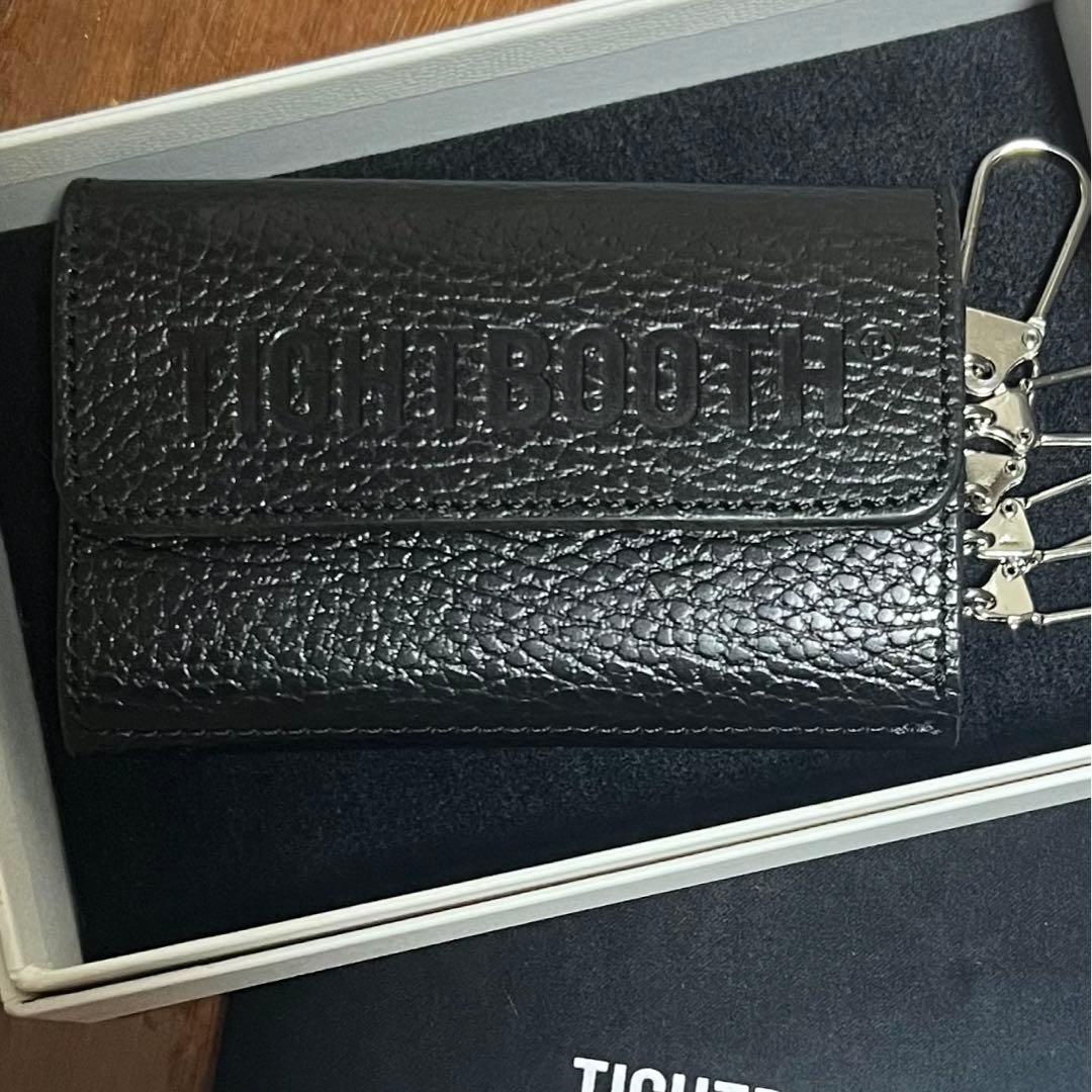 TIGHTBOOTH レザーキーケース ブラック