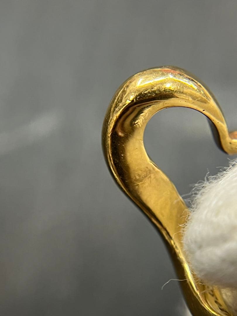 TIFFANY&CO.ティファニー　オープンハート　リング9.5号　ヴィンテージ