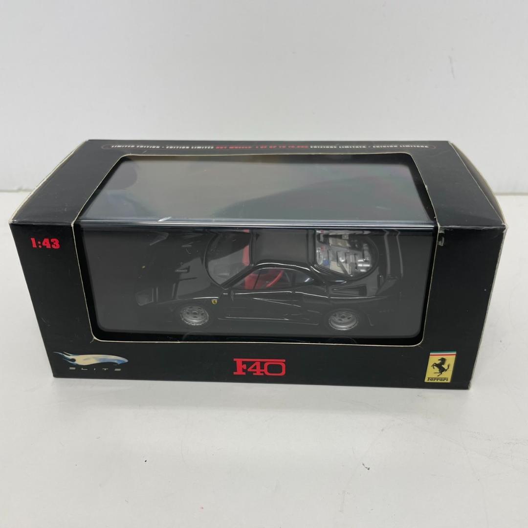 770884/Ferrari F40 1/43 ブラック ミニカー