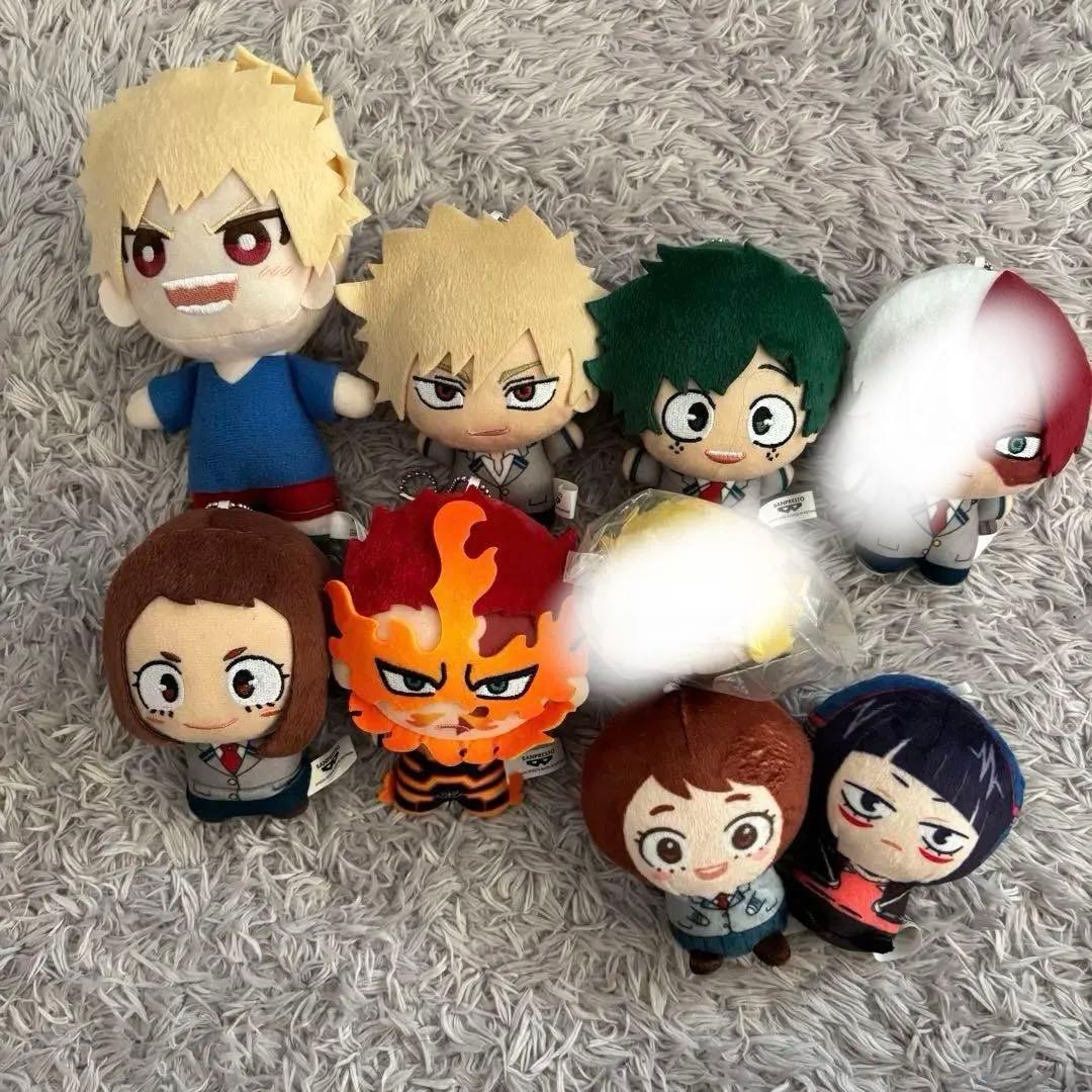 僕のヒーローアカデミア ちびぬい まるっとちんまり ぬいぐるみ もちマスともぬい