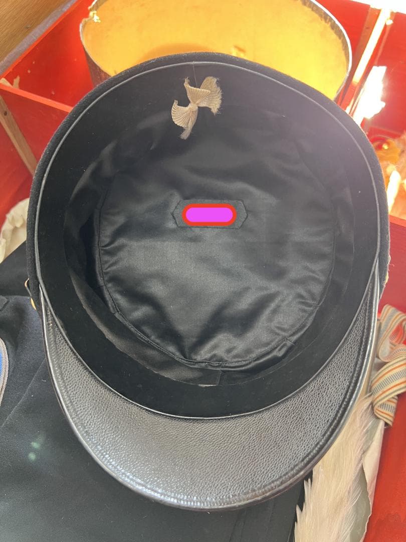 大日本帝國大礼服　航空大礼服　木箱付 検将校陸軍海軍軍隊軍服肩章勲章満州支那事変