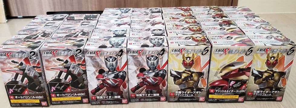 SHODO-X 仮面ライダー2&4&6『まとめ売りセット』