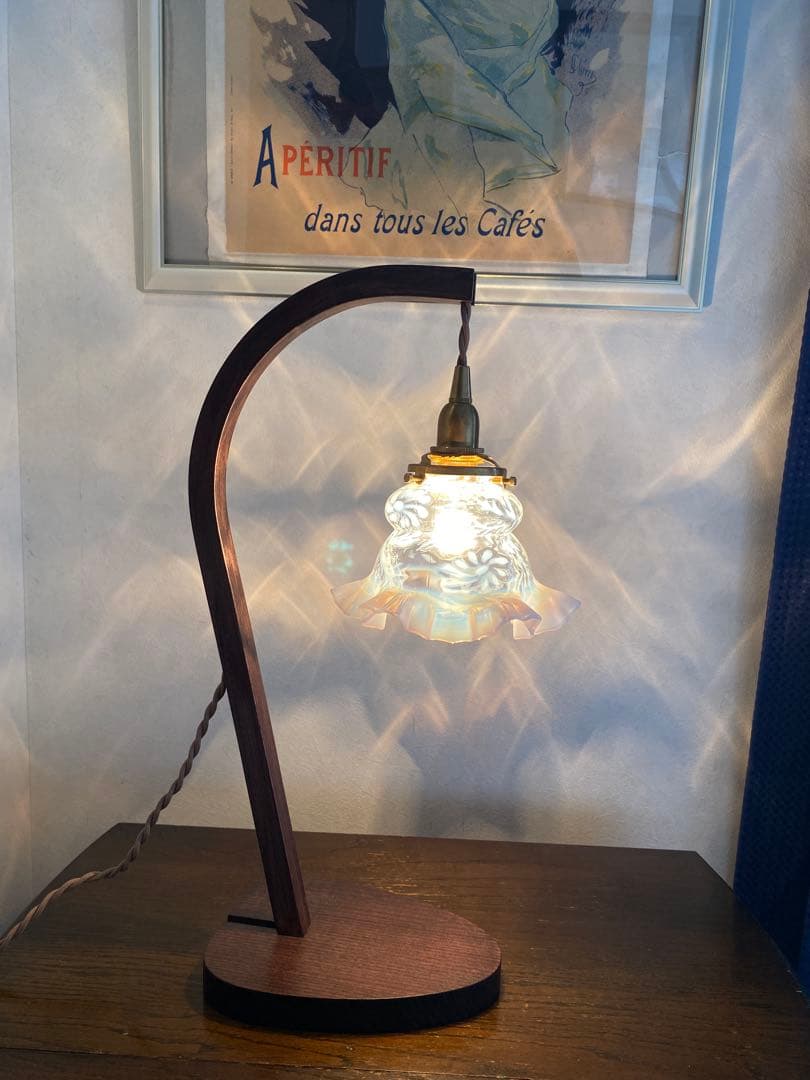 OLD FENTON 　デイジー&ファーン　オパールセント　ガラスシェード