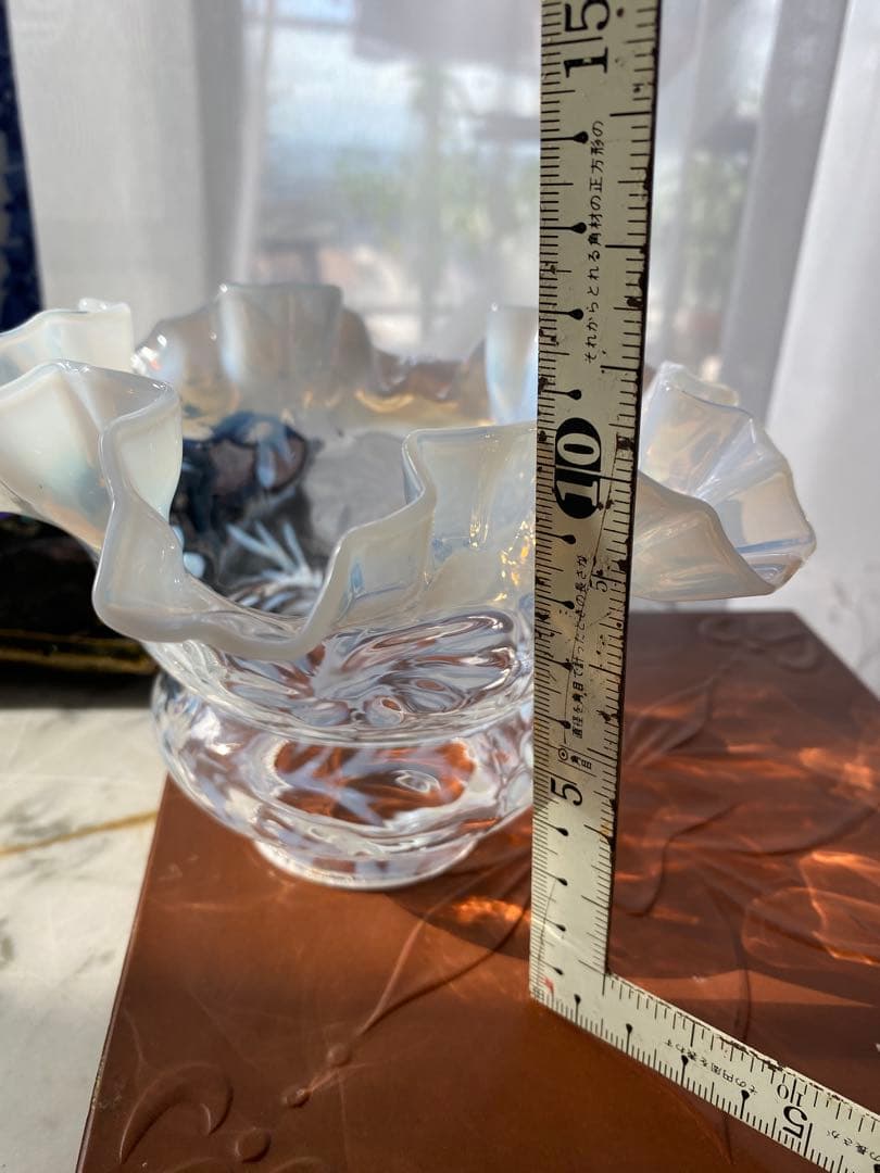 OLD FENTON 　デイジー&ファーン　オパールセント　ガラスシェード