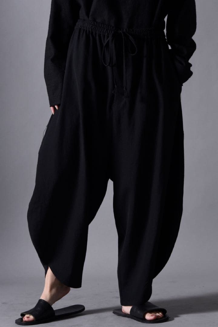 パンツ BISHOOL Wool Gabardine Kung-Fu Pants