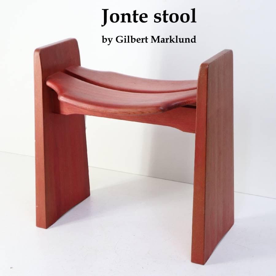 美品 1969年発表 スウェーデン Jonte スツール G・Marklund