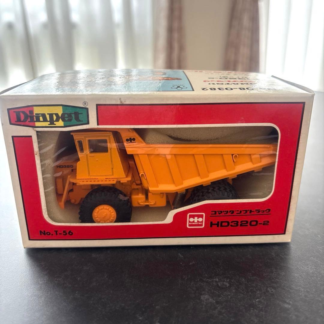 【レア】コマツ 小松 レトロ 建機 重機 模型 4点セット（ダイヤペット）