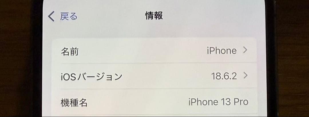 iPhone13pro 256GB グラファイト SIMフリー【液晶漏れあり】