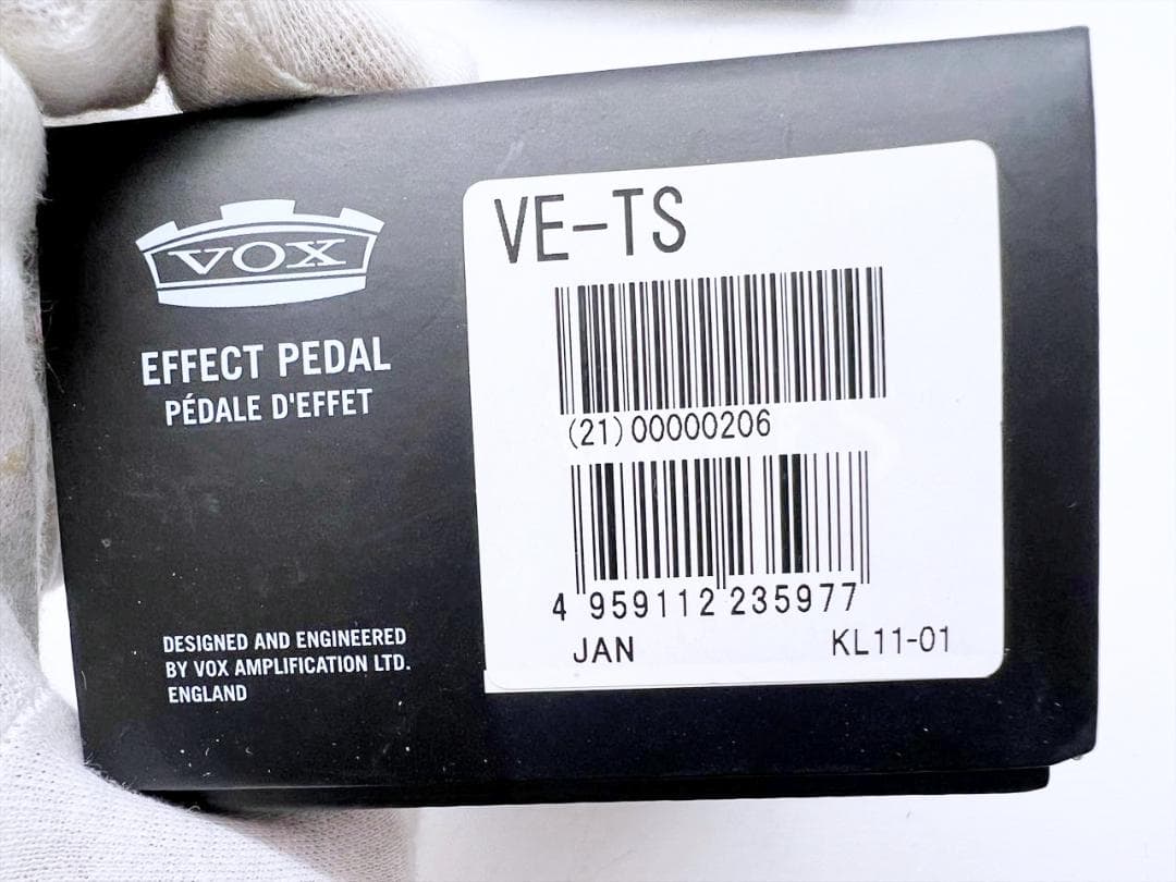 動作品　美品　VOX　VE-TS　TONE SCULPTOR　イコライザー