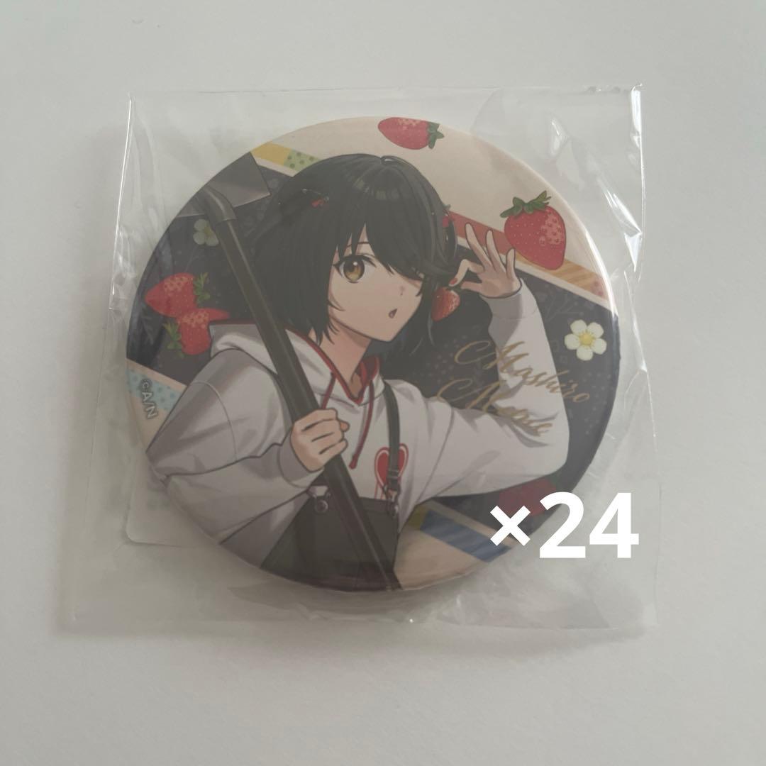 にじさんじ ましろ ましろ爻 スイパラ 缶バッジ