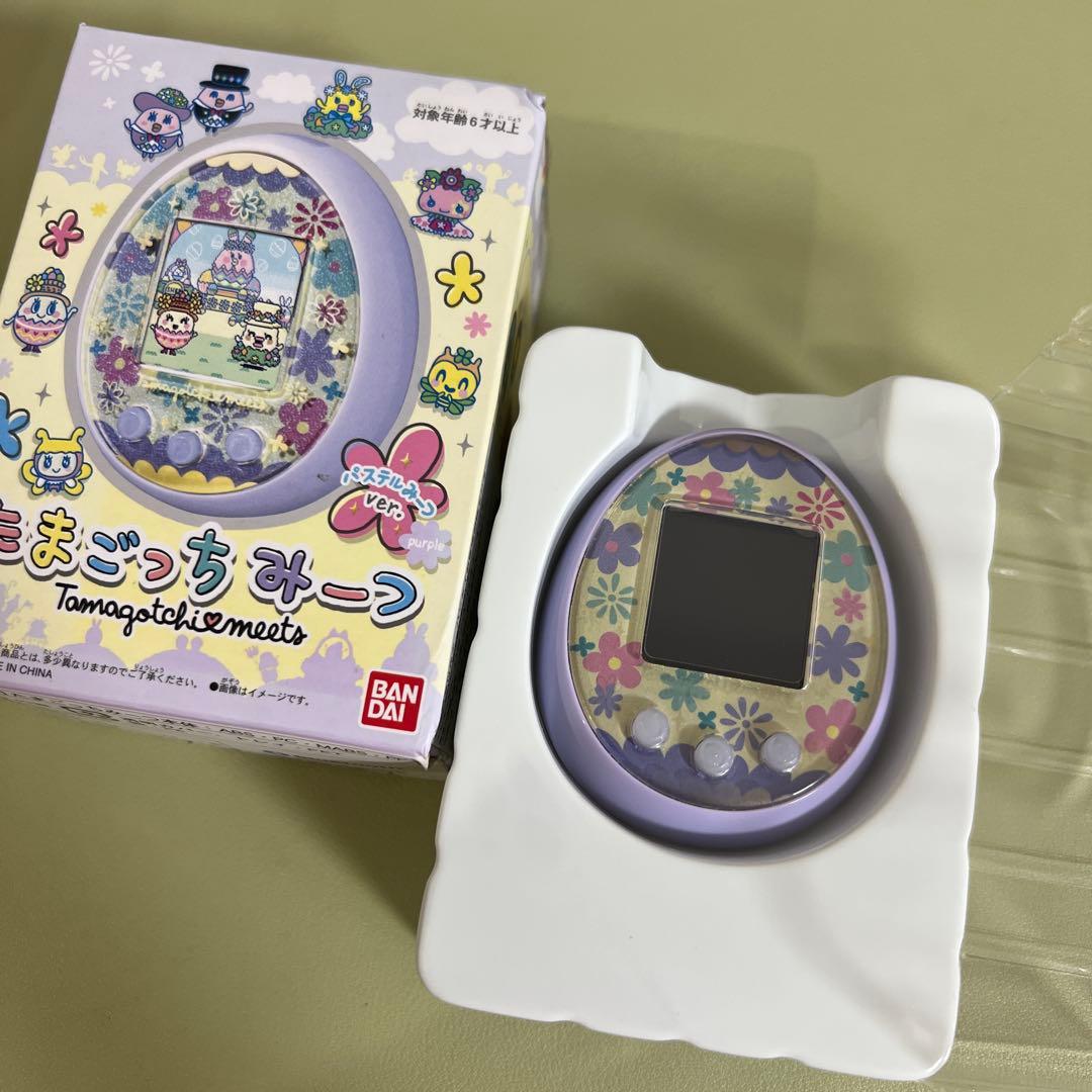 【美品】たまごっちみーつ(メルヘンみーつver.)パープル