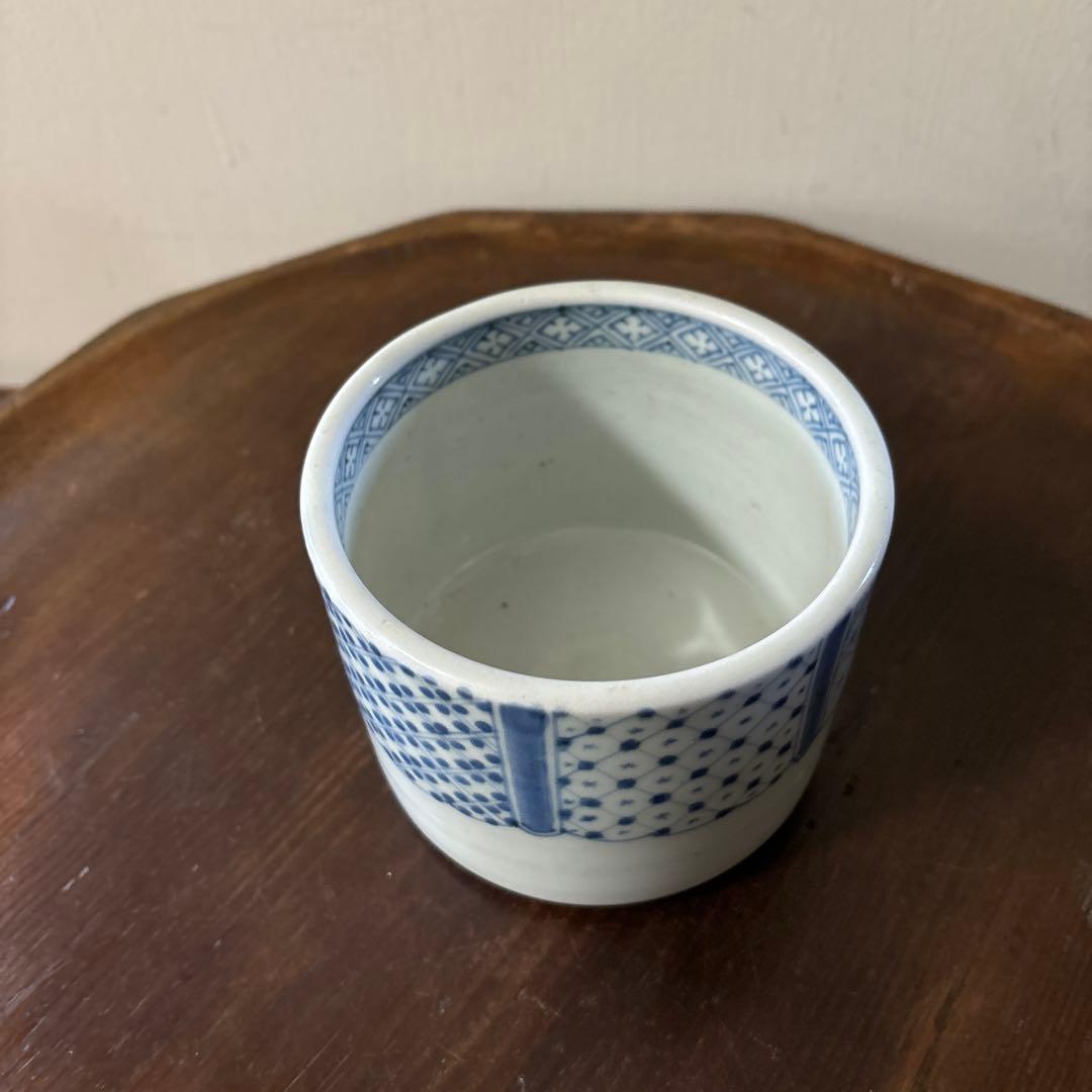 古伊万里染付　火入　江戸時代.明治　骨董品　アンティーク　古道具　白磁　李朝