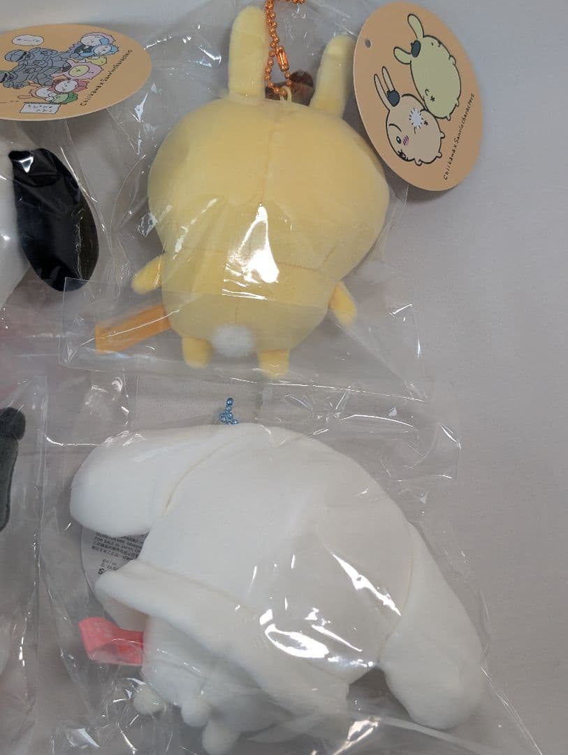 ちいかわ×サンリオ ぬいぐるみキーホルダー 6種セット ぷちミニマスコット