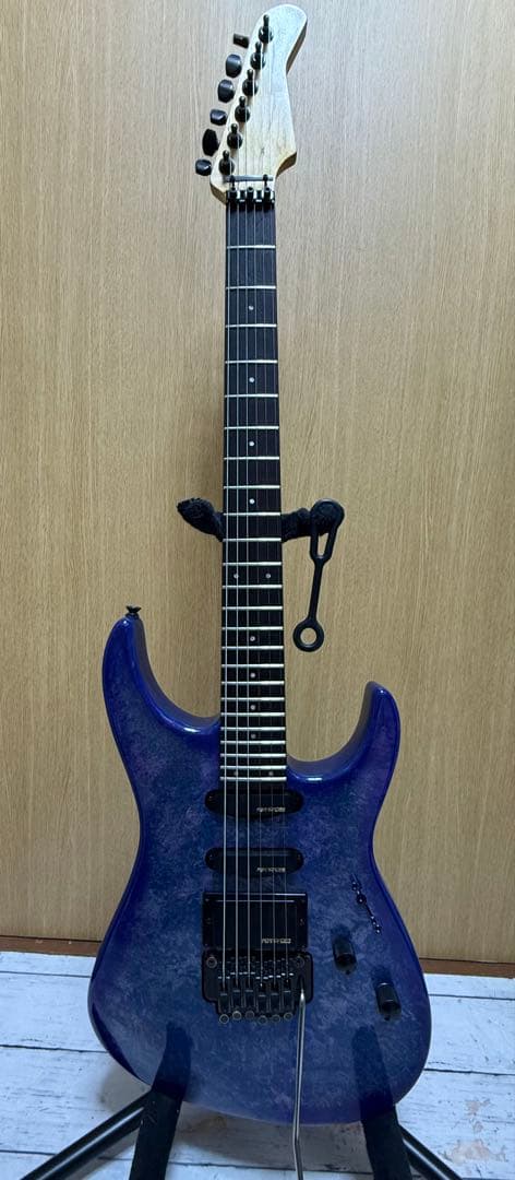 【メンテ済】Fernandes FR-55エレキギターラップ塗装フェルナンデス