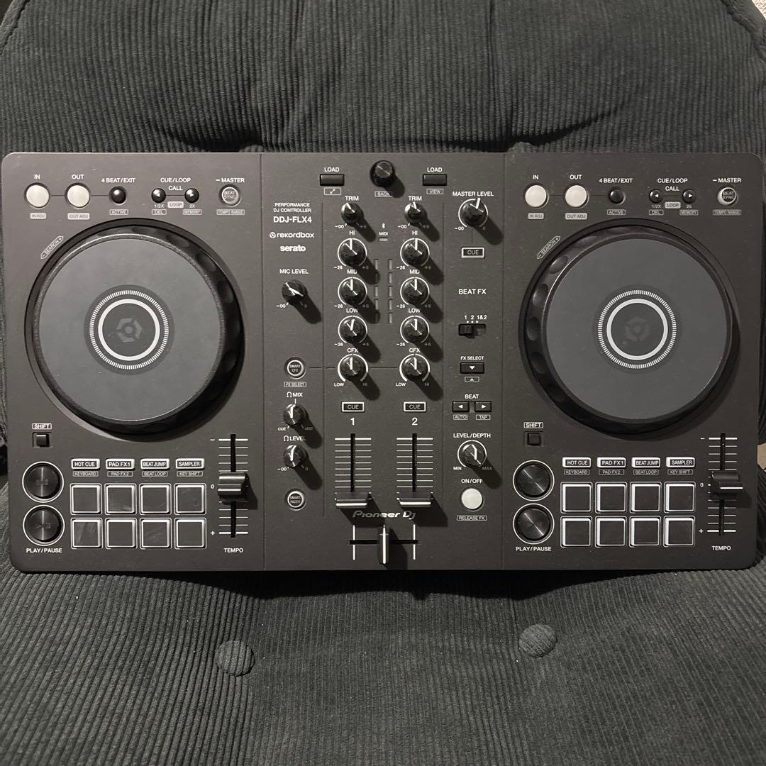 DDJ-FLX4 コントローラー　ブラック