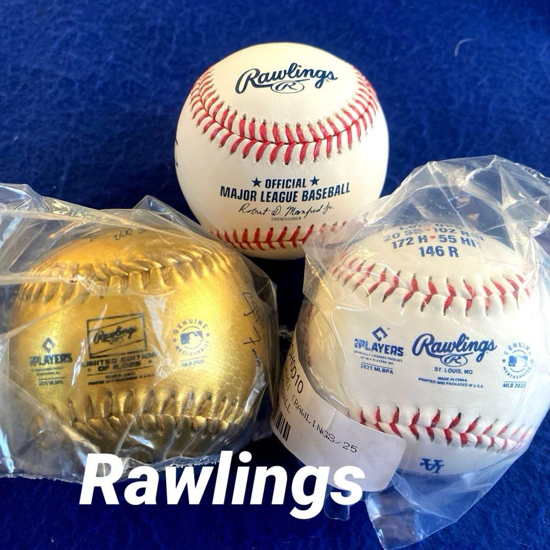 大谷翔平 山本由伸 佐々木朗希　寄せ書き　直筆サイン　記念ボール　3点セット