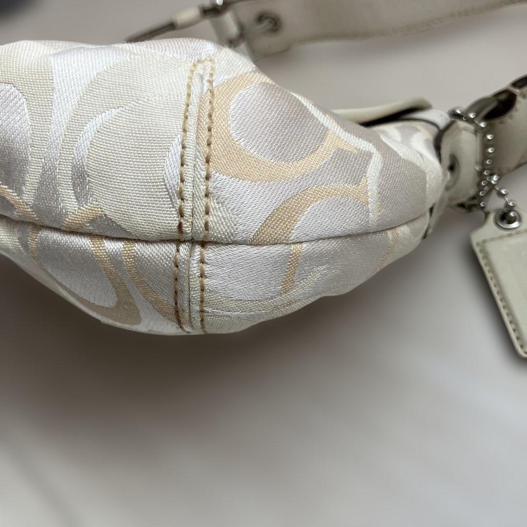 COACH ワンショルダーバッグ キャンバス シグネチャー