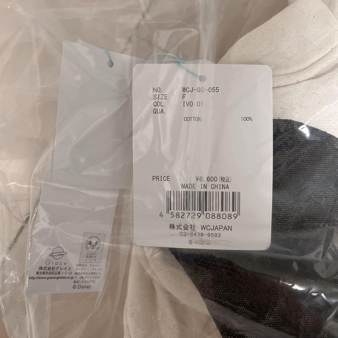 WCJ FACE DESIGN TOTE BAG(ミッキー)新品未使用タグ付き