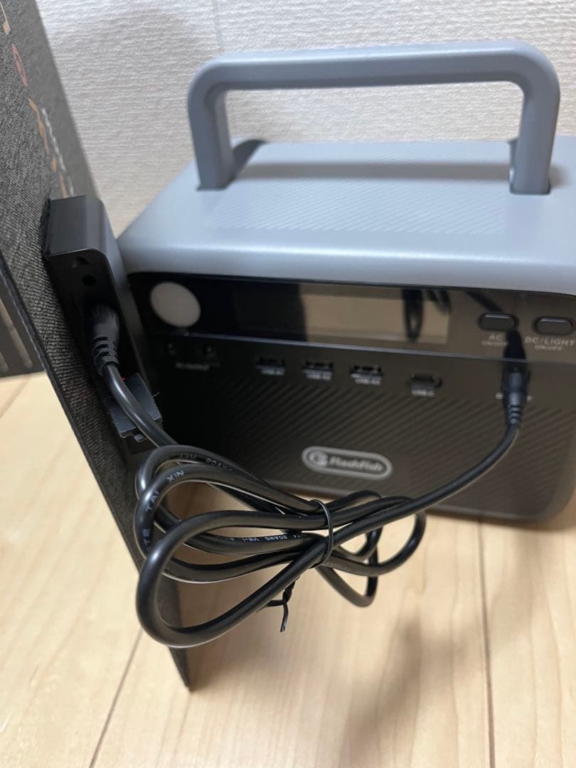 LVYUAN 40L 車載冷蔵庫 新品 ポータブル電源 ソーラーパネル3点セット