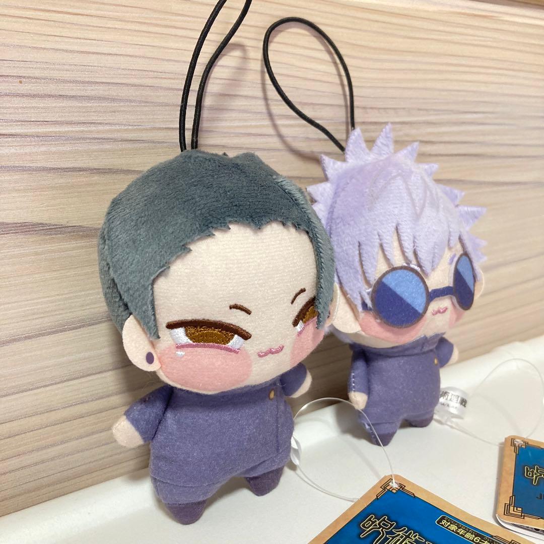 新品未使用★呪術廻戦★ちょぴぬいぷち①★五条悟★夏油傑★セット