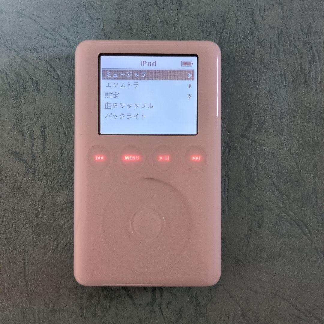 iPod classic 第3世代（一応ジャンク品扱い）