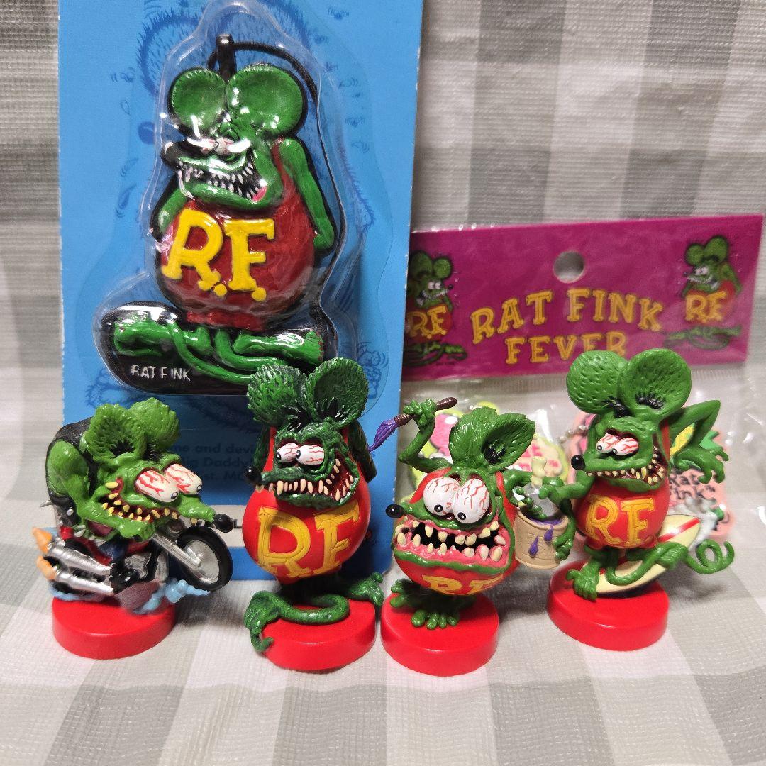 ラットフィンク フィギュア キーカバー エアーフレッシュナー セット