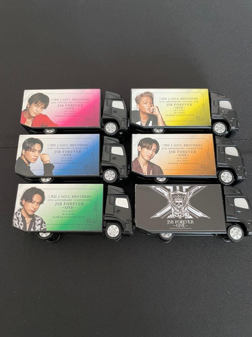 三代目　JSB FOREVER 〜ONE〜　スタジアム　トラック 6台セット
