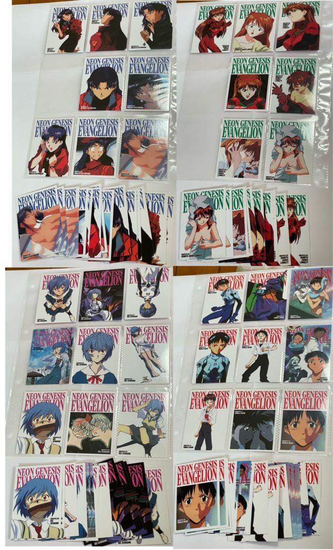 エヴァンゲリオン　カードダスマスターズ　第壱集　第弐集　まとめ売り680枚