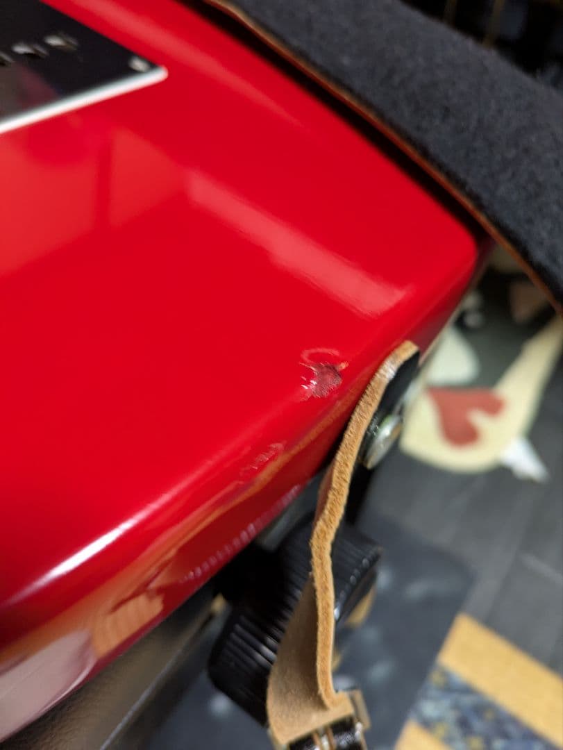 トムソン　Tomson エレキギター レッド　ストラト