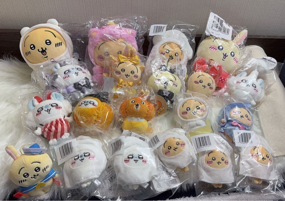 ちいかわ うさぎ モモンガ マスコット ぬいぐるみ まとめ売り