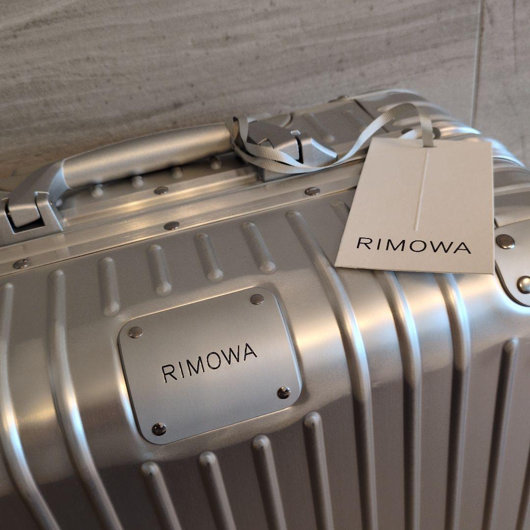 【新品未使用】RIMOWAキャビンプラス　布袋＆ラゲージタグ付き　49L