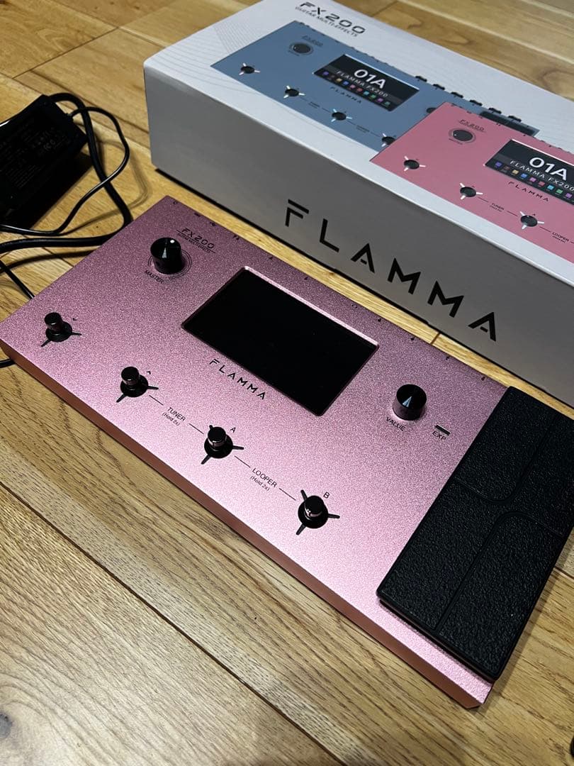 FLAMMA FX200 ピンク ギターエフェクター