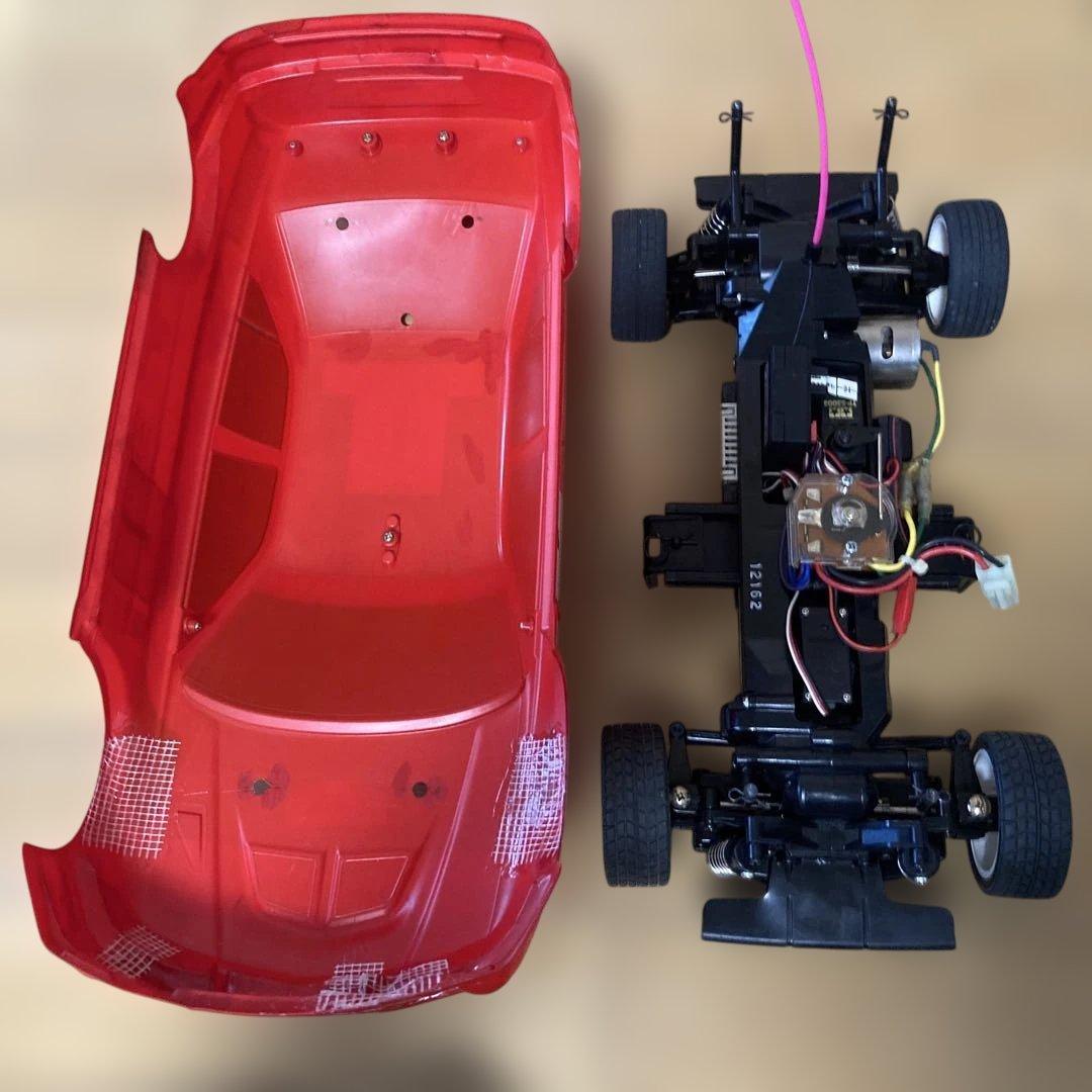 絶版！古いタミヤXB ランエボⅥ WRC、カストロール トムス スープラ セット