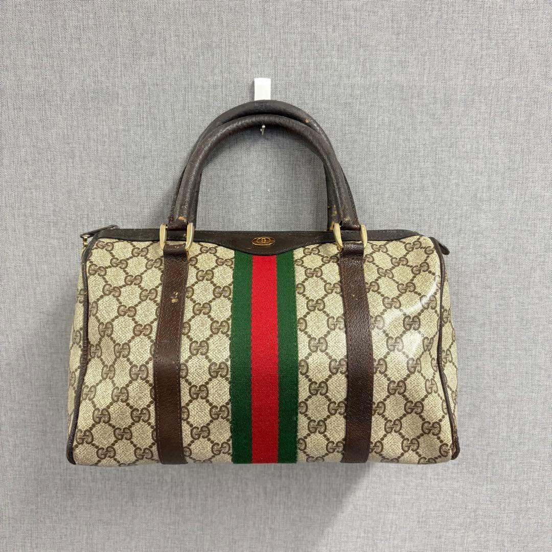 とく GUCCI オールドグッチ ハンドバッグ ミニボストンバッグ