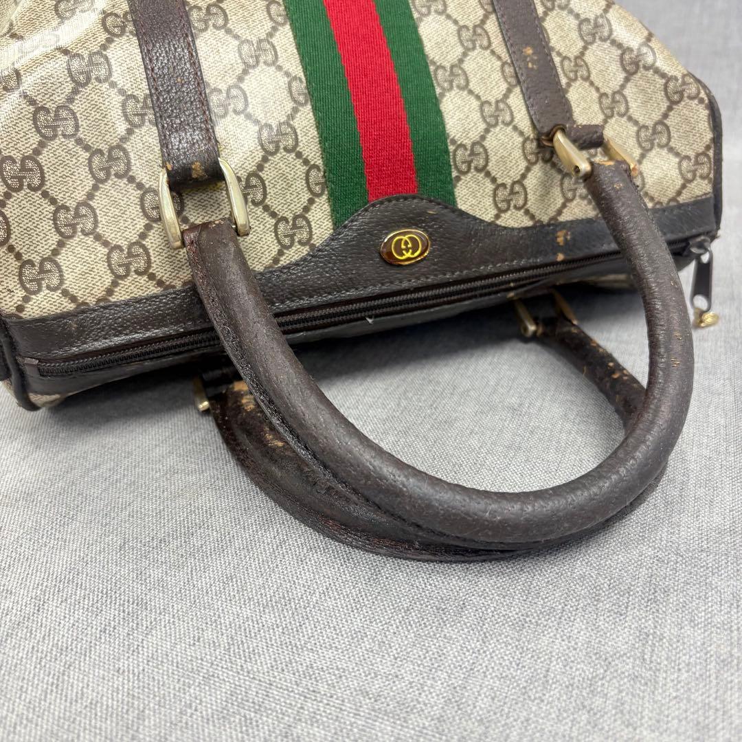 とく GUCCI オールドグッチ ハンドバッグ ミニボストンバッグ