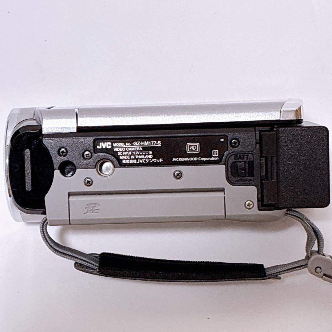 フルハイビジョン画質対応！ JVC Everio ビデオカメラ GZ-HM177