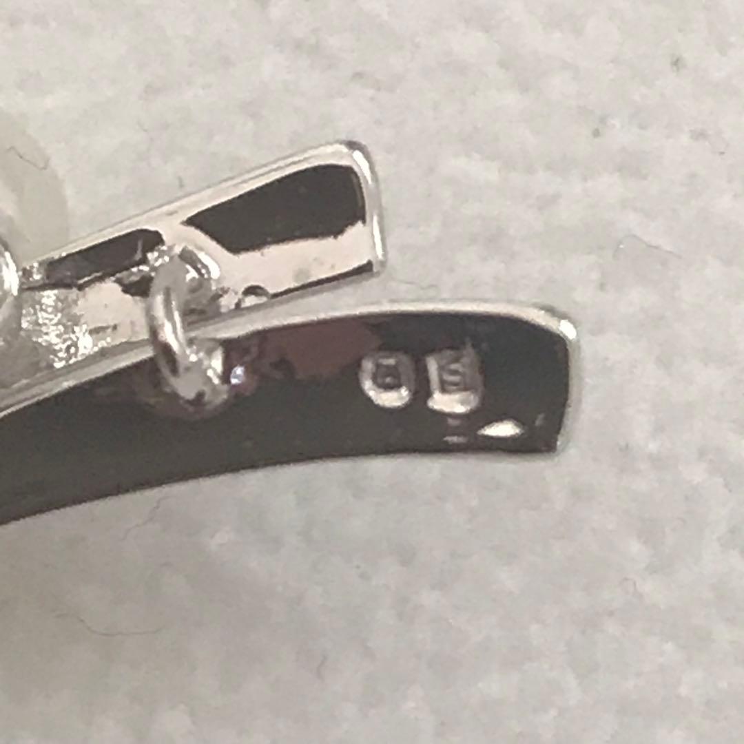 本日限定お値下げ【揺れるパール♡】ミキモト SVリボンモチーフ パール ブローチ