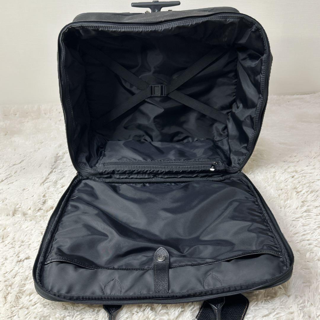 ロンシャン 旅行カバン キャリーバッグ 機内持ち込み可 LONGCHAMP 黒