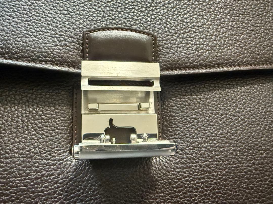 Cartier カルティエ ビジネスバッグ ブラウン 保存袋付き